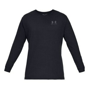 Under Armour A_[A[}[ Y Xj[J[ yUnder Armour Sportstyle Left Chest Long Sleeve T-shirt 'Black' 1329585-001z TCY US_M_S
