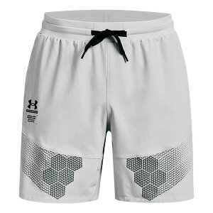 Under Armour A_[A[}[ Y Xj[J[ yUnder Armour Armourprint Woven Shorts 'White Grey' 1370416-014z TCY US_M_S