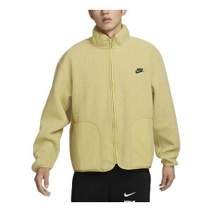 Nike iCL Y Xj[J[ yNike Club Fleece+ Sherpa Winterized Jacket 'Buff Gold Black' FB8387-720z TCY US_M_XXL