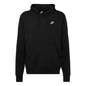 Nike iCL Y Xj[J[ yNike Sportswear Club Fleece Pullover Hoodie 'Black white' BV2654-010z TCY US_M_XS