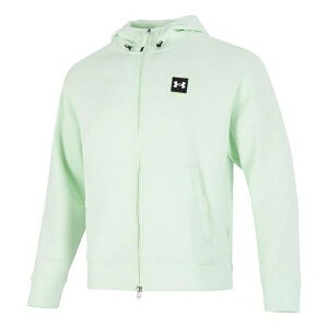 Under Armour アンダーアーマー メンズ スニーカー 【Under Armour Full Zip Hoodie 'Green' 1373801-369】 サイズ US_M_XL