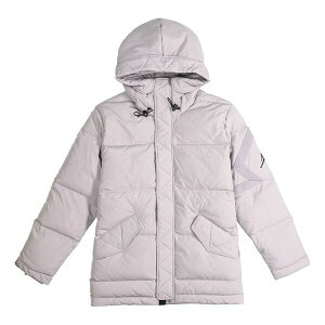 Air Jordan W[_ Y Xj[J[ yAir Jordan Wings Outdoor mid-length hooded down Jacket Gray BQ4171-059z TCY US_M_M