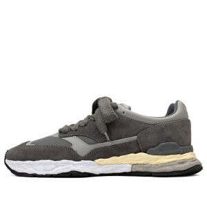 Maison MIHARA YASUHIRO ~nXq Y Xj[J[ yMaison MIHARA YASUHIRO GEORGE OG Sole Mix Material Low-top Sneaker 'Grey' A10FW701-GRYz TCY US_7.5(25.5cm)