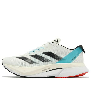 adidas �A�f�B�_�X �����Y �X�j�[�J�[ �yadidas Adizero Boston 12 Running 'White Light Aqua' ID4237�z �T�C�Y US_7.5(25.5cm)