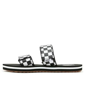 Vans �o���Y �����Y �X�j�[�J�[ �yVans Slide-on Sandals GS Black/White VN0A3MW2R6R�z �T�C�Y US_9(27.0cm)
