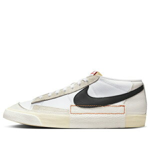 Nike �i�C�L �����Y �X�j�[�J�[ �yNike Blazer Low Pro Club 'White Black' FJ3694-100�z �T�C�Y US_M_13