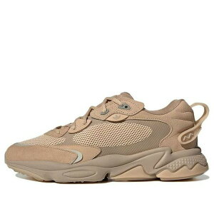 adidas �A�f�B�_�X �����Y �X�j�[�J�[ �yadidas originals Ozweego Meta 'Creamyellow Brown' HQ6327�z �T�C�Y US_M_4
