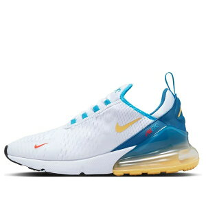 Nike �i�C�L �����Y �X�j�[�J�[ �yNike Air Max 270 'White Industrial Blue Citron' FJ4000-100�z �T�C�Y US_9(27.0cm)