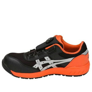 ASICS �A�V�b�N�X �����Y �X�j�[�J�[ �yASICS Winjob CP209 Boa Black/Orange 1271A029-025�z �T�C�Y US_5.5(23.5cm)
