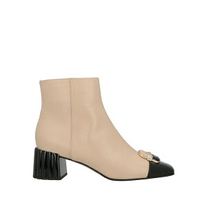 �y���������z �{�[���f�B�[�j ���f�B�[�X �u�[�c �V���[�Y Ankle boots Beige