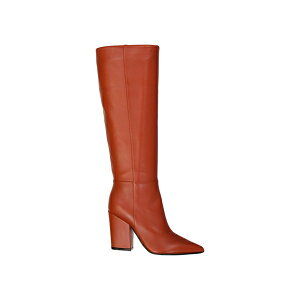 �Z���W�I���b�V ���f�B�[�X �u�[�c �V���[�Y Leather Heel Boots Orange