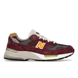 New Balance ニューバランス メンズ スニーカー 【New Balance 992】 サイズ US_10(28.0cm) Burgundy Gold