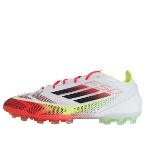adidas �A�f�B�_�X �����Y �X�j�[�J�[ �yadidas F50 ELITE 2G 3G AG 'White Red' IE1273�z �T�C�Y US_6.5(24.5cm)