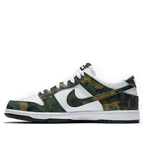 Nike �i�C�L �����Y �X�j�[�J�[ �yNike Zoom SB Dunk Low Pro 'White Camo' 854866-331�z �T�C�Y US_8(26.0cm)