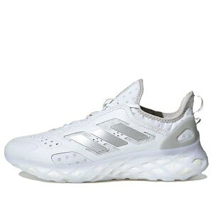 adidas �A�f�B�_�X �����Y �X�j�[�J�[ �yadidas Web Boost 'White Silver Metallic' HQ6992�z �T�C�Y US_10.5(28.5cm)