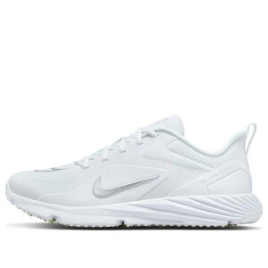 Nike �i�C�L �����Y �X�j�[�J�[ �yNike Alpha Huarache 8 Pro TF 'White Metallic Silver' CZ6559-100�z �T�C�Y US_M_13