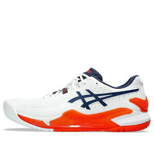 ASICS �A�V�b�N�X �����Y �X�j�[�J�[ �yASICS Gel-Resolution 9 'White Blue Expanse' 1041A330-102�z �T�C�Y US_12(30.0cm)