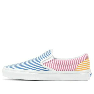 Vans �o���Y �����Y �X�j�[�J�[ �yVans Classic Slip-On 'Mix Stripes' VN0A38F7VM0�z �T�C�Y US_7(25.0cm)