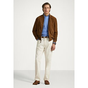 t[ Y T_ V[Y FLIGHT - Leather jacket - country brown