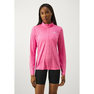 A_[A[}[ fB[X tBbglX X|[c 1/2 ZIP TWIST - Long sleeved top - super pink