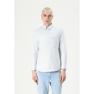 トミー ヒルフィガー メンズ サンダル シューズ Shirt - breezy blue/white