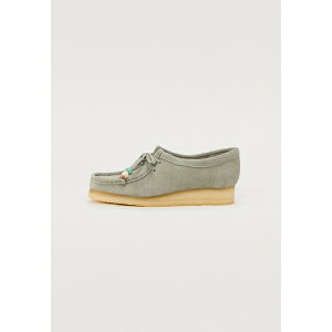 N[NX fB[X T_ V[Y WALLABEE - Casual lace-ups - sage