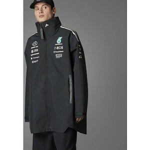 AfB_XIWiX Y T_ V[Y MERCEDES - AMG PETRONAS FORMULA ONE TEAM SET UP - Waterproof jacket - black white