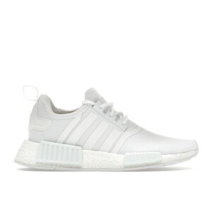 adidas �A�f�B�_�X ���f�B�[�X �X�j�[�J�[ �yadidas NMD R1 Primeblue Cloud White (Women's)�z �T�C�Y US_9.5(26.5cm) Cloud White/Cloud White/Silver Metallic