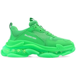 Balenciaga �o�����V�A�K ���f�B�[�X �X�j�[�J�[ �yBalenciaga Triple S Clear Sole Fluo Green (Women's)�z �T�C�Y US_8(25.0cm) Fluo Green