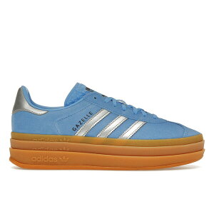 adidas �A�f�B�_�X ���f�B�[�X �X�j�[�J�[ �yadidas Gazelle Bold Blue Burst (Women's)�z �T�C�Y US_8(25.0cm) Blue Burst/Silver Metal/Aurora Ink