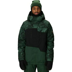 �V�b�N�X�G�C�g�V�b�N�X �����Y �W���P�b�g���u���]�� �A�E�^�[ Geo Insulated Jacket - Men's Moss Green Colorblock