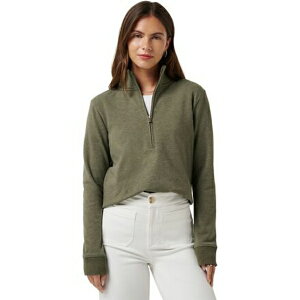 �g���r�X�}�q���[ ���f�B�[�X �p�[�J�[�E�X�E�F�b�g�V���c �A�E�^�[ Cloud 1/2-Zip Sweatshirt - Women's Heather Grape leaf