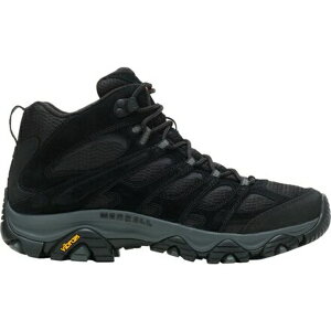 ������ �����Y �n�C�L���O �X�|�[�c Moab 3 Mid Hiking Boot - Wide - Men's Black Night