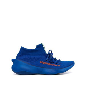 �A�f�B�_�X �����Y �X�j�[�J�[ �V���[�Y X pharrell williams humanrace sichona low-top sneakers Blue