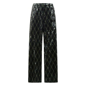 �s�G�[�������C�E�}�V�A �����Y �J�W���A���p���c �{�g���X Diamond-pattern trousers Black
