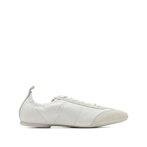 �z�[�K�� ���f�B�[�X �X�j�[�J�[ �V���[�Y Leather panelled trainers White