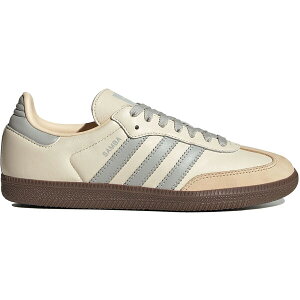 adidas �A�f�B�_�X ���f�B�[�X �X�j�[�J�[ �yadidas Samba OG Cream White Wonder Silver (Women's)�z �T�C�Y US_6(23.0cm) Cream White/Wonder Silver/Sand Strata