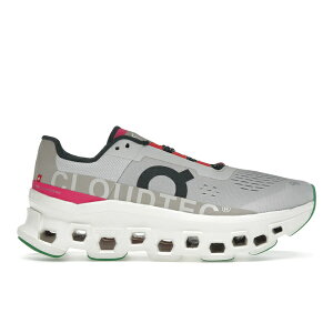 On �I�� ���f�B�[�X �X�j�[�J�[ �yOn Running Cloudmonster Silver Ivory (Women's)�z �T�C�Y US_7.5(24.5cm) Silver/Ivory
