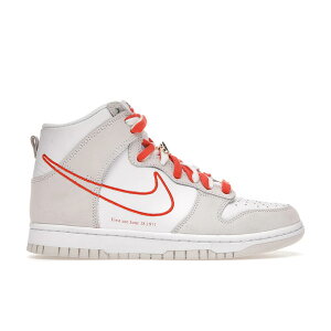 Nike �i�C�L ���f�B�[�X �X�j�[�J�[ �yNike Dunk High First Use White Sail Orange (Women's)�z �T�C�Y US_5(22.0cm) White/Sail-University Orange