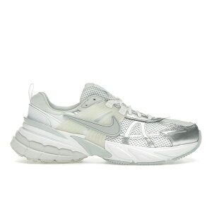 Nike �i�C�L ���f�B�[�X �X�j�[�J�[ �yNike V2K Run Metallic Silver White (Women's)�z �T�C�Y US_W_12.5 Metallic Silver/White