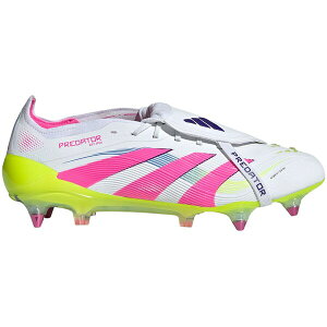 adidas �A�f�B�_�X �����Y �X�j�[�J�[ �yadidas Predator Elite Fold-Over Tongue SG Cloud White Lucid Pink Lucid Lemon�z �T�C�Y US_6.5(24.5cm) Cloud White/Lucid Pink/Lucid Lemon