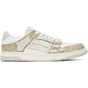 AMIRI �A�~�� �����Y �X�j�[�J�[ �yAMIRI Skel Top Low MA Quad Birch�z �T�C�Y US_M_13 Birch