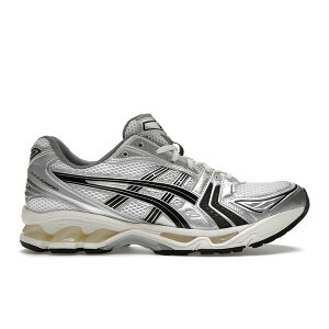 ASICS �A�V�b�N�X �����Y �X�j�[�J�[ �yASICS Gel-Kayano 14 JJJJound Silver Black�z �T�C�Y US_5.5(23.5cm) White/Black