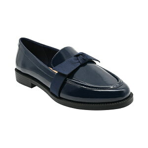 I T[eBtH[X fB[X Xb|E[t@[ V[Y Women's Kasandra Bow Loafers, Created for Macy's Navy Blue