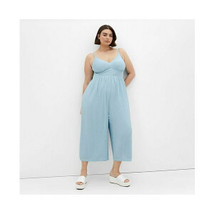 VeB[VbN fB[X s[X gbvX Plus Size Lara Jumpsuit Boho blue