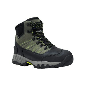 tbWEFA Y u[c V[Y Men's Tungsten Hiker Boot - Waterproof, Insulated, Slip-Resistant Work Boots for Extreme Cold Green