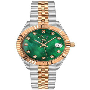 WFr fB[X uXbgEoOEANbg ANZT[ Women's Naples Swiss Quartz Two-Tone Stainless Steel Bracelet Watch 34mm Silver-Tone