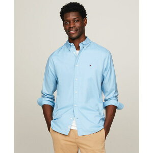 g~[ qtBK[ Y Vc gbvX Men's Regular-Fit Stretch Poplin Button-Down Shirt Sweet Blue