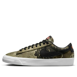 Nike �i�C�L �����Y �X�j�[�J�[ �yNike Blazer Low Pro GT Premium SB 'Olive Realtree' DO9398-002�z �T�C�Y US_8(26.0cm)