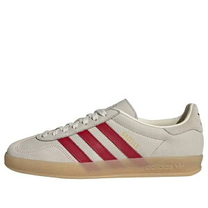 adidas �A�f�B�_�X �����Y �X�j�[�J�[ �yadidas Gazelle Indoor 'Cream White Red Gum' IH9676�z �T�C�Y US_12(30.0cm)
